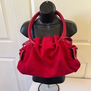 Coldwater Creek Vibrant Red Shoulder Bag